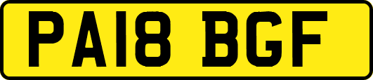 PA18BGF