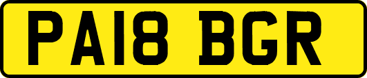 PA18BGR