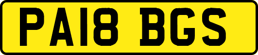 PA18BGS
