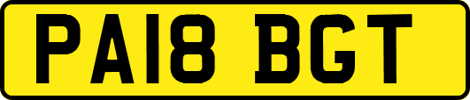 PA18BGT