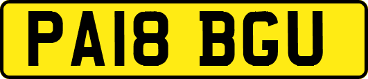 PA18BGU