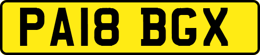 PA18BGX