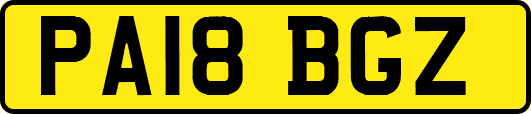 PA18BGZ