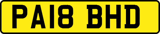 PA18BHD