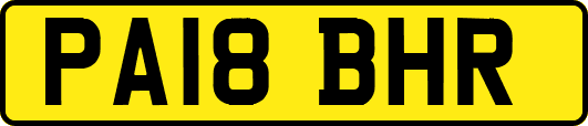 PA18BHR