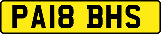 PA18BHS