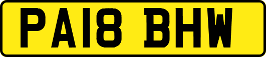 PA18BHW