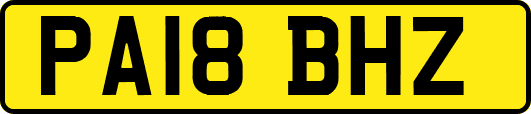 PA18BHZ