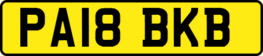 PA18BKB