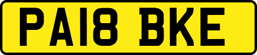 PA18BKE