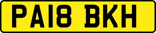 PA18BKH