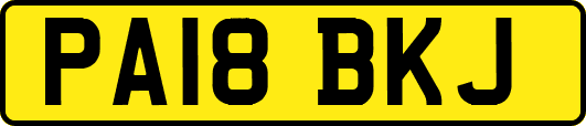 PA18BKJ