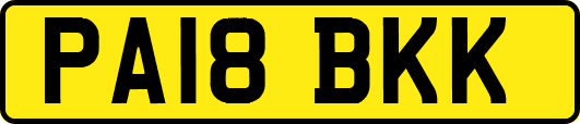 PA18BKK