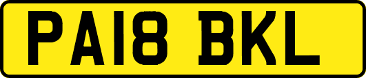 PA18BKL