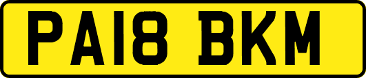 PA18BKM