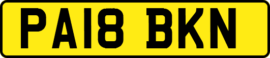 PA18BKN