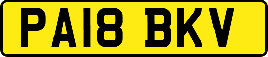 PA18BKV