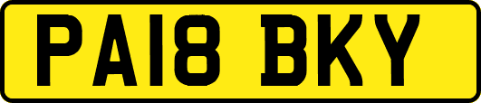 PA18BKY