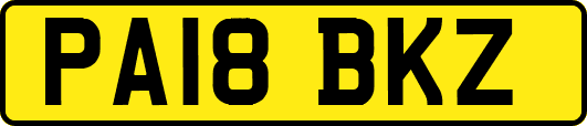 PA18BKZ
