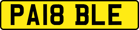 PA18BLE