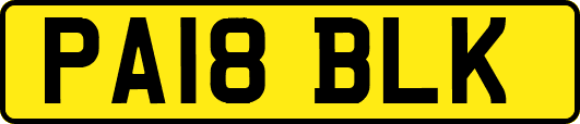 PA18BLK