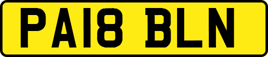 PA18BLN