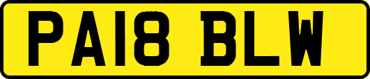 PA18BLW