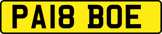 PA18BOE