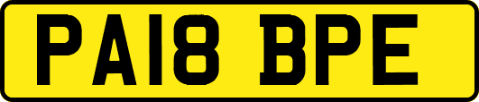 PA18BPE