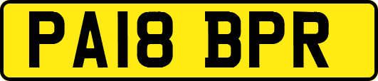 PA18BPR