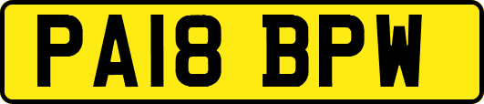 PA18BPW