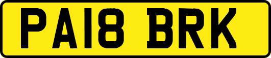 PA18BRK