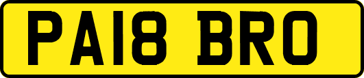 PA18BRO