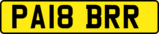 PA18BRR