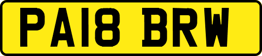 PA18BRW
