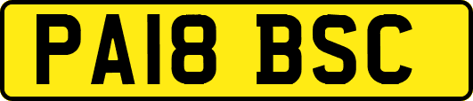 PA18BSC