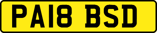 PA18BSD