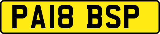 PA18BSP