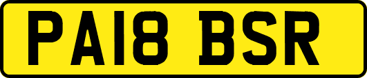 PA18BSR