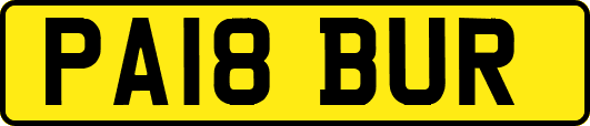 PA18BUR