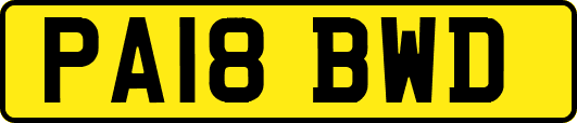 PA18BWD
