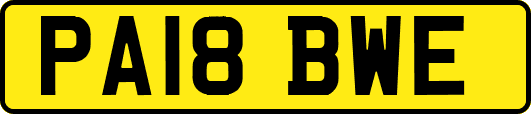 PA18BWE
