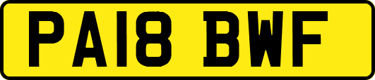 PA18BWF