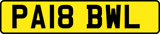 PA18BWL