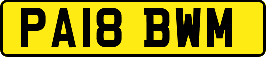 PA18BWM