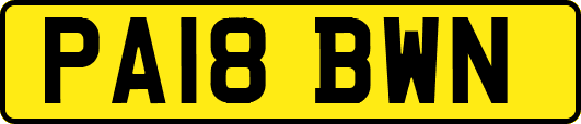 PA18BWN