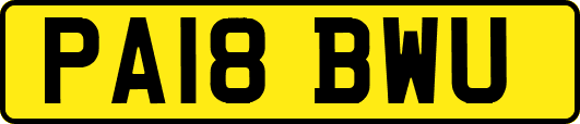 PA18BWU