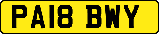 PA18BWY