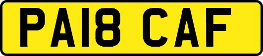PA18CAF