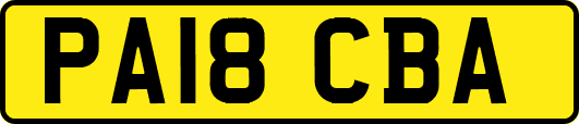 PA18CBA